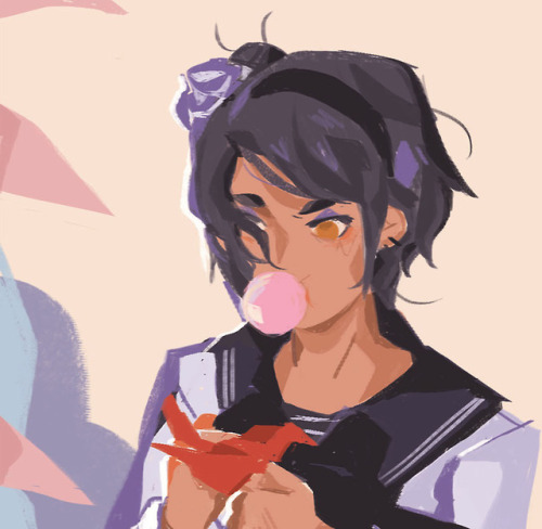 zenorae: Here’s some preview of my piece for the Konoha High Zine hosted by @teajikan-zin