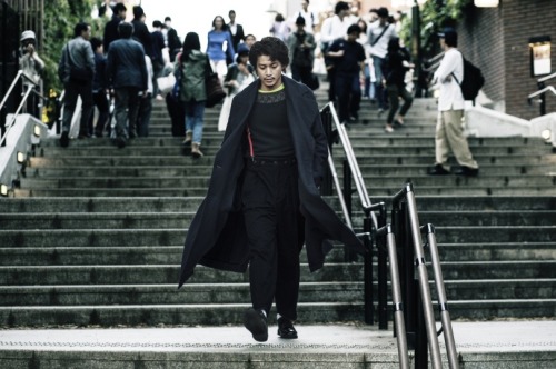 cris01-ogr:Oguri Shun on GQ JAPAN n.159, 2016.08 part 02/02Oguri Shun wandering through Kichijoji St