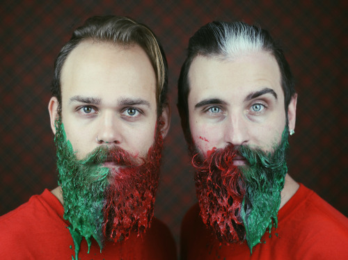 yatzer: The Gay Beards: Glitter Moustaches and Flower Beards Straight out of Portland, Oregon