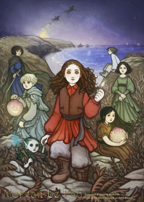Cover art by Janaina for the Morgan Le Fay: Children of This World.Second book for the Child of the 
