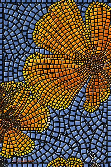 Digital Mosaics by Artist Ed KinnallyThese unique artworks appear to be high quality repro