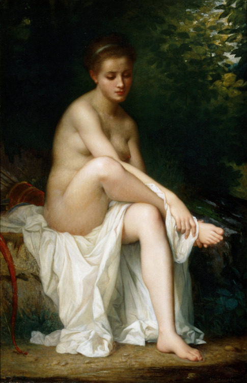 Ismenie, Nymph of Diana, Charles Landelle, 1878