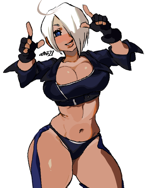 dummy-dot-exe:Angel from KOF by atro@WhoopsAtro