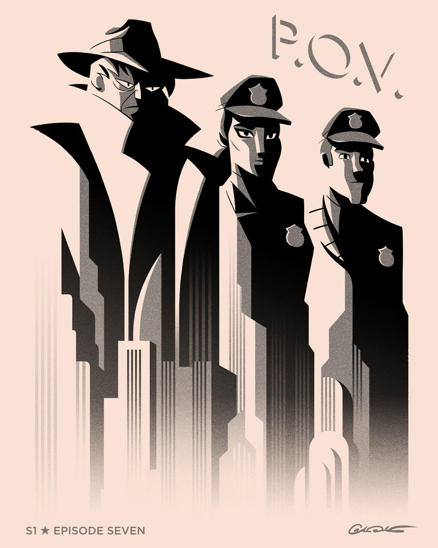 cooketimm:  Artist George Caltsoudas is celebrating “Batman: The Animated Series”