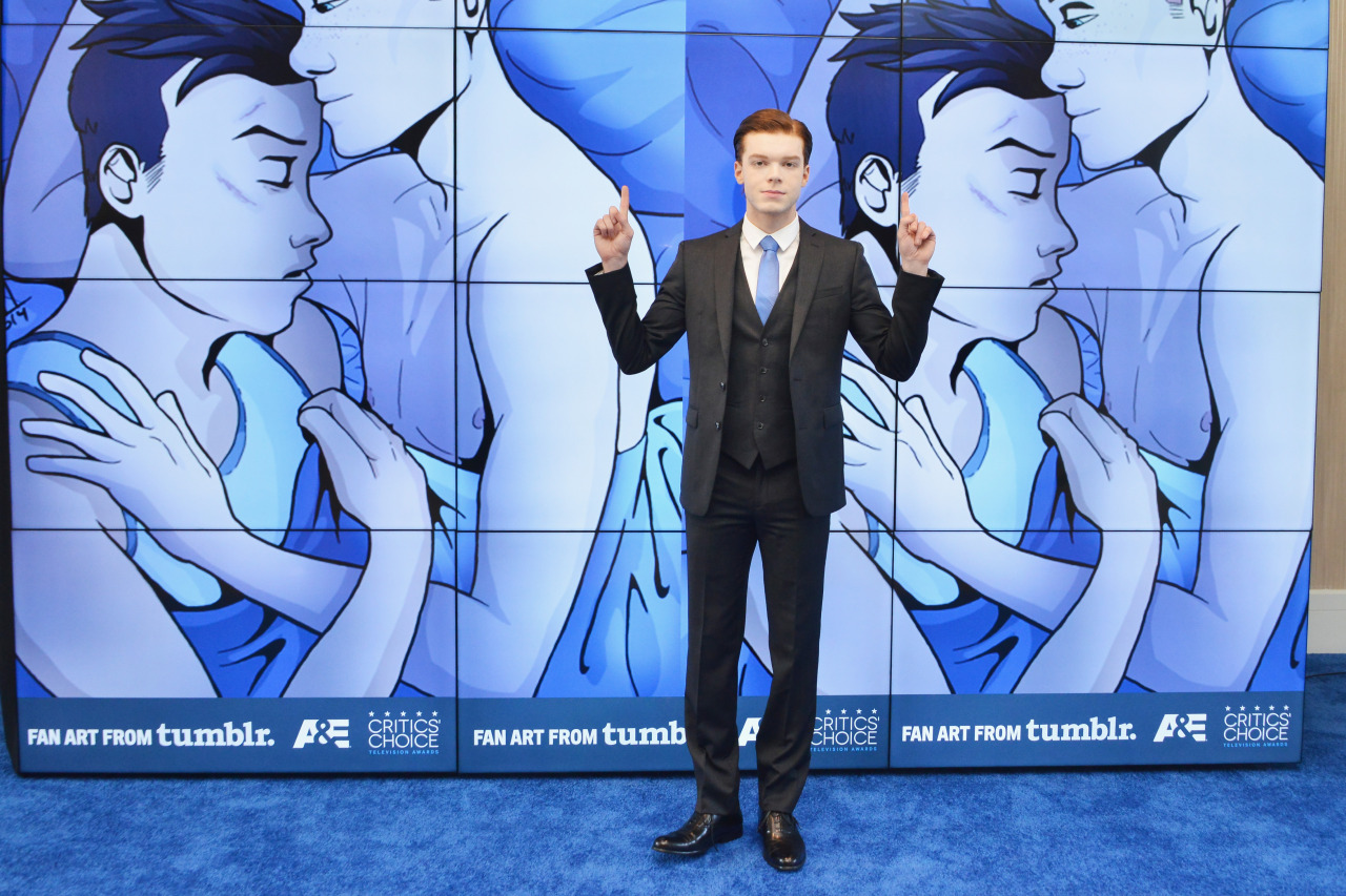 mostlycammonaghan:  Actor Cameron Monaghan attends the 5th Annual Critics’ Choice