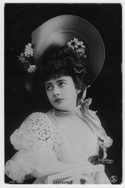 greatgdean:  Mlle Lantelme 1907 Reutlinger