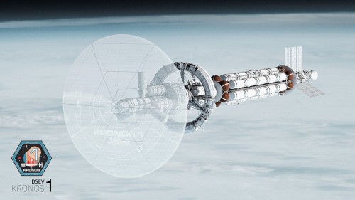 Kronos 1, Deep Space Exploration Vehicle.This is probably my most ambitious space project so far. I&