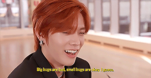 Yuta Pretends His Okay With Bugs But Big Bad Bugs Are Not Okay