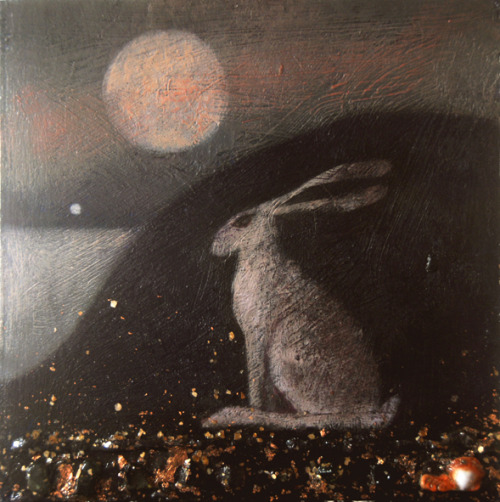 Catherine Hyde (British, b. Dartford, Kent, England, based Helston, Cornwall, England) - At The Edge