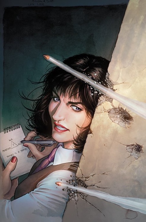 dirtyriver:Lois Lane #2, cover by Nicola Scott 