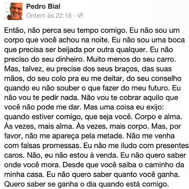 Conselhos a mais