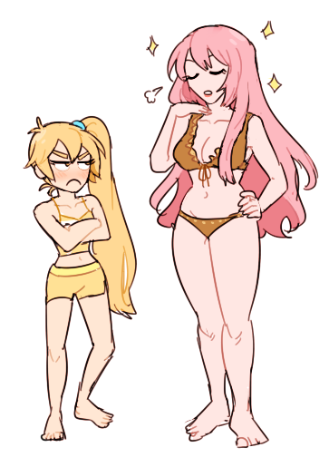 i didnt kno neru had a swimsuit module    (´//ε///｀ )♡  