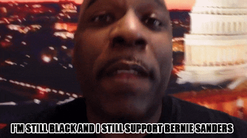 Tim Black's answer to the hype that all Bernie Sanders supporters are white.