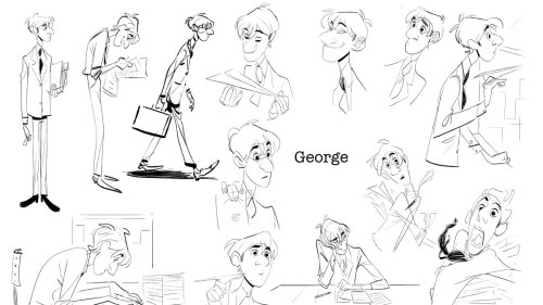 srunpoco:Concept Art para THE PAPERMAN.