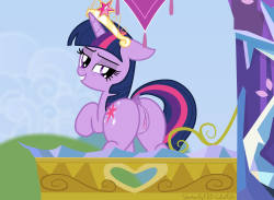 Behold&Amp;Hellip; The Princess Of Friendship!Twilight Sure Is Loving Her New Role