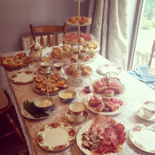 We may actually have lost our minds #hightea #food