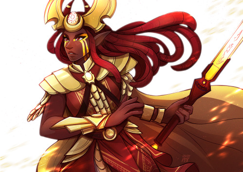 candyfoxdraws: My entry for  #SunfireMorning of #ArcanumDays ! really wanted to finish backgrou