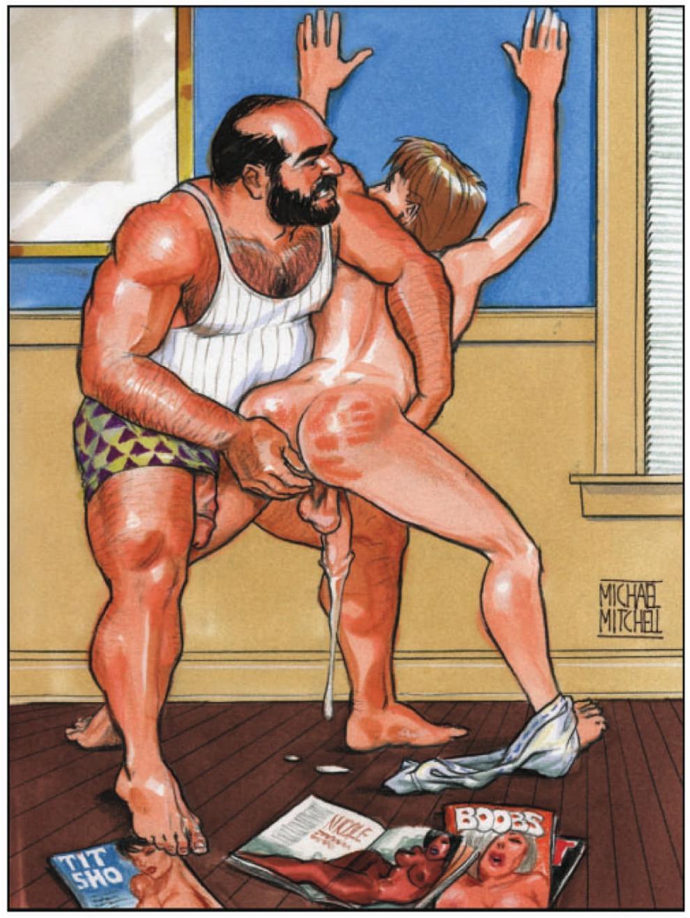 Gay daddies son sex cartoons