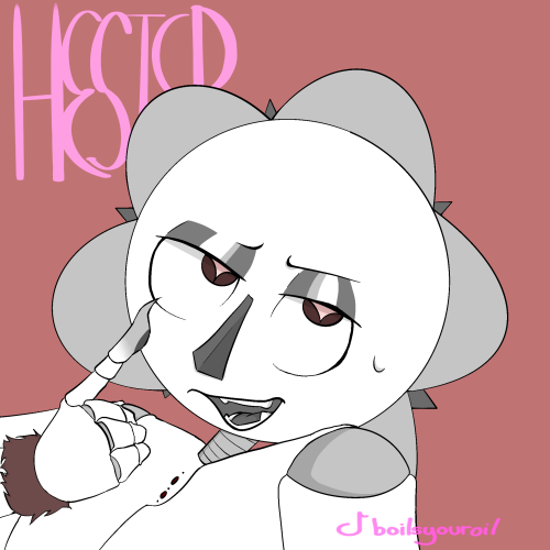 MY DEAR BESTIE IN HELL WHY MUST HESTER BE HOT GIVE ME ART