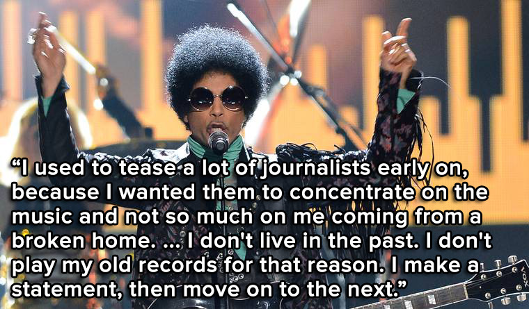 micdotcom:  13 Prince quotes that tells his story in his own words