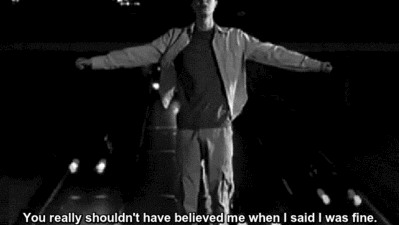 I rarely do