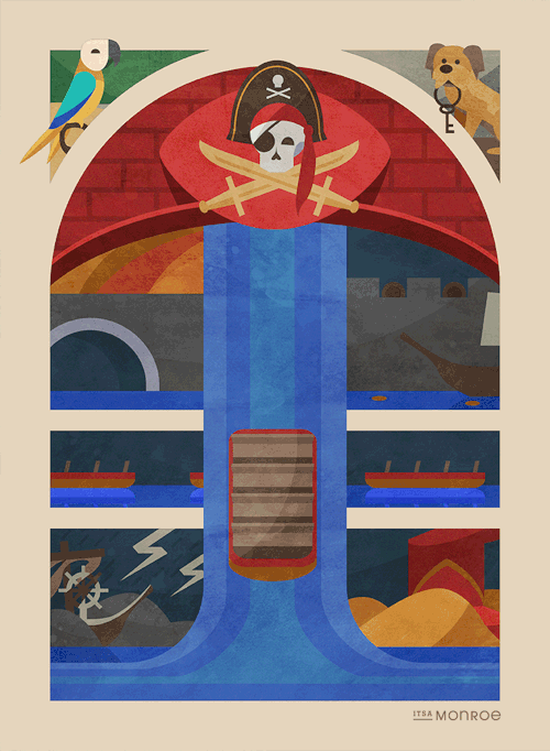 itsamonroe:« New Orleans Square »The Blue BayouPirates of the CaribbeanCourt of Angels Royal Street The Haunted Mansion – Interior The Haunted Mansion – Exterior   Complete Tagged Series // Society 6 // RedbubbleAnd with that, ladies and