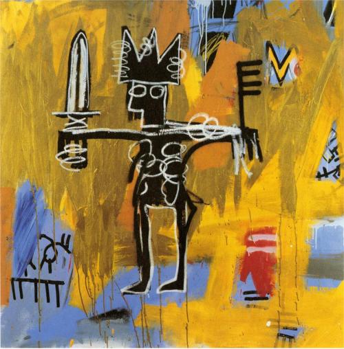 fanzinered:JEAN-MICHEL BASQUIAT (1960-1988) Ifanzinered.tumblr.com/post/64585626913/jean-mich