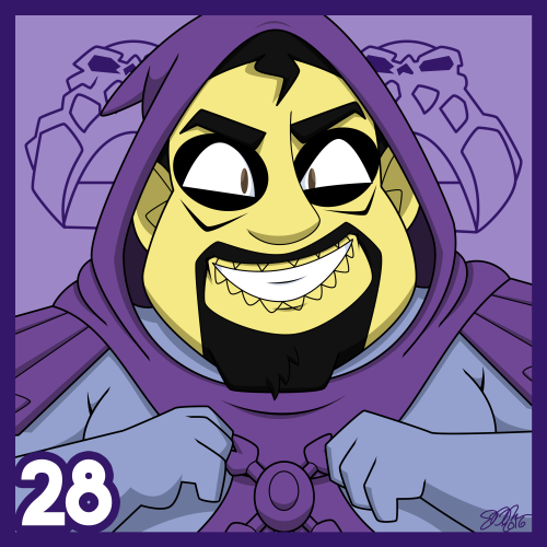 HALLOWEEN COSTUME PORTRAITS 2016 - DAY 28Zack as Skeletor from He-Man and the Masters of the Univers