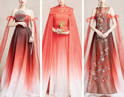 evermore-fashion:Heaven Gaia Spring 2019 Haute Couture Collection