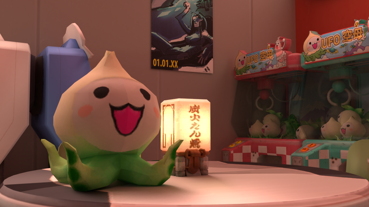 Model release: Hanamura arcadeA port of the SFM building made by Speeder99123Includes:building