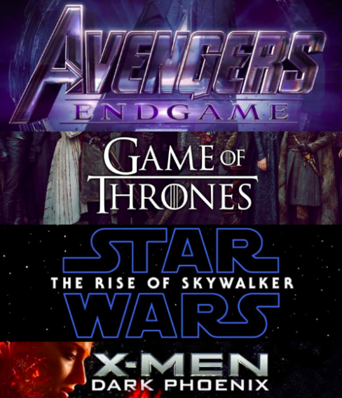 shittymoviedetails: Many major franchises such as Marvel’s Infinity Saga, Game Of Thrones, the