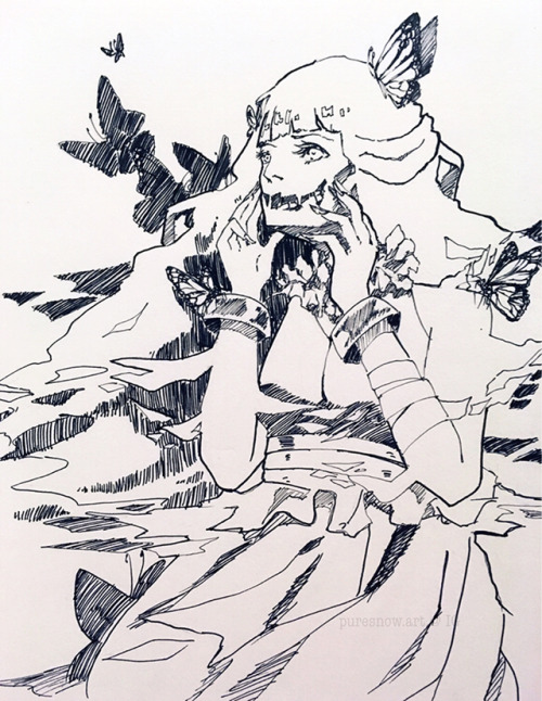 crystalrabbits: 1000flyingkites: [ Day 05 ] My friend is so talented ❤️ ❤️