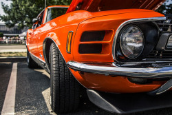 ford-mustang-generation:  1970 Ford Mustang Mach 1 / Downtown Port Coquitlam Car Show 2014 by Andrew L. Shearer on Flickr.