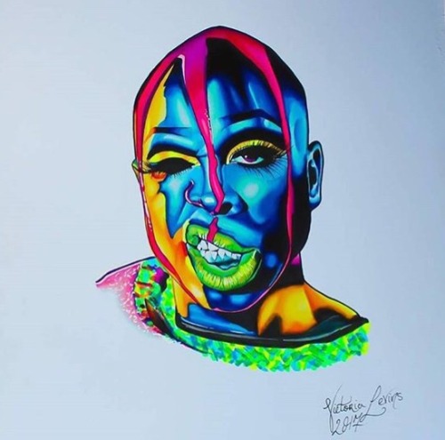 straightupmfshoot: This artist is incredible!  Artist’s IG: www.instagram.com/victorialevins