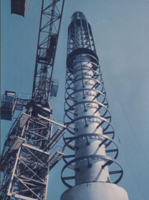 Prototype Žižkov Television Tower. Václav Aulický + Jiří KozákOne of the most authentic TV towers 
