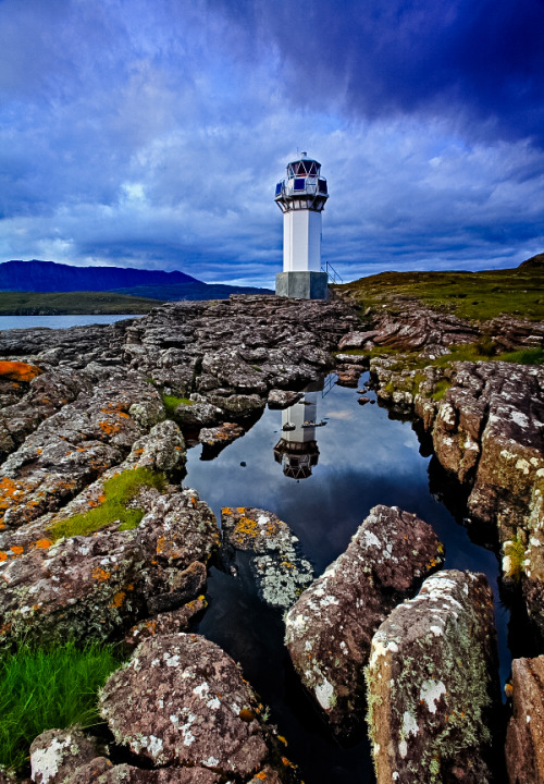 Lighthouse again by UAE_Professional on Flickr.Rhue Lighthouse, Sutherland, Scotland