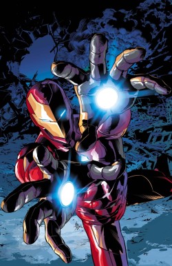 bear1na:  Invincible Iron Man #13 by Mike