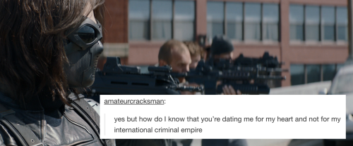 rhymeswithmonth:Bucky text posts part 3!Bucky Part 1 / Part 2  -  Steve Part 1 / Part 2  -  Natasha 