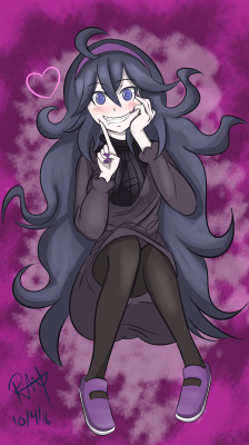 marchtodusk:  I drew the spooky Pokewaifu: