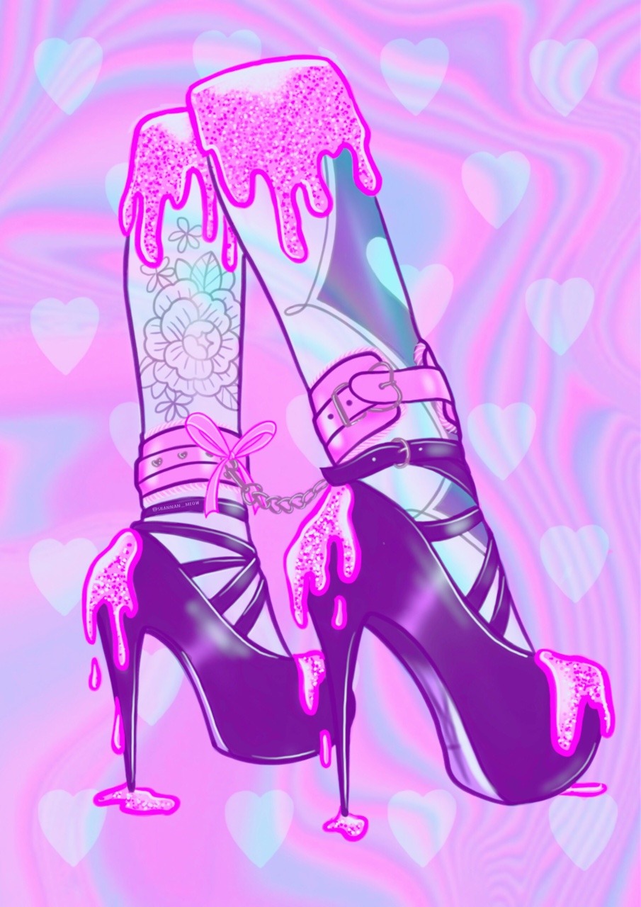 babygirl-blood: zombimeow:  💕🐰candy legs 🍭💕 (inspo by @ropebaby)💕