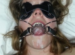 Facial with gag