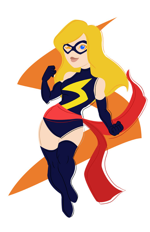 christiancgtomas:  Retro Heroes / Carol Danvers aka Ms. Marvel aka Captain Marvel