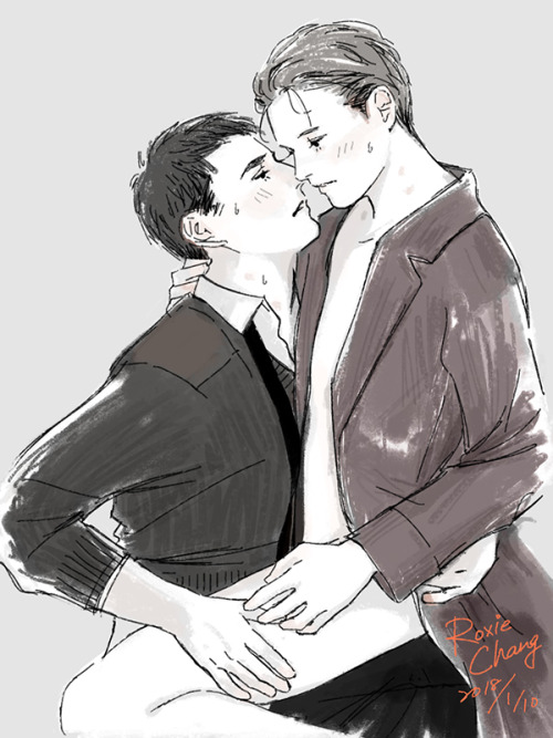 roxiechang:Young Harry and Hamish. a quick sketch practice, also my first nsfw post (*´艸`*)