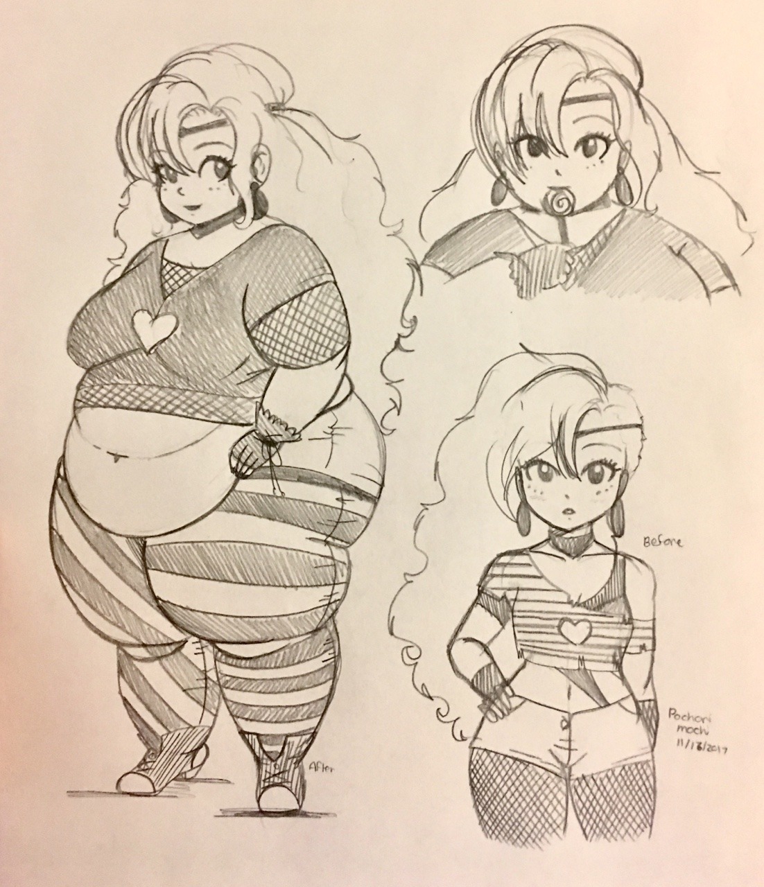 pocharimochi:Lolo Saenz ~ The Gluttony Witch  -  What’s better than being able