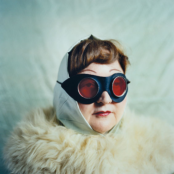 archiemcphee:  Photographer Annie Collinge scours thrift stores and flea markets