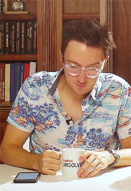 nessa007: Shane + that Hawaiian shirt