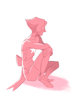 bethslilartblog:  Just a quick Pearl , trying