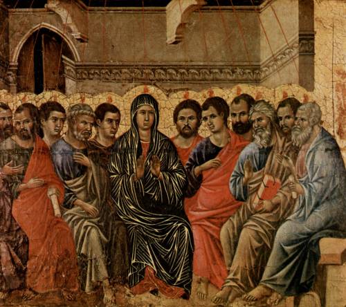 Pentecost, Duccio di Buoninsegna, 1308-11