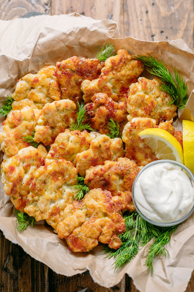 verticalfood: Tender Chicken Fritters 
