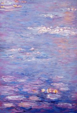 paintings-daily:Monet’s waterlilies 